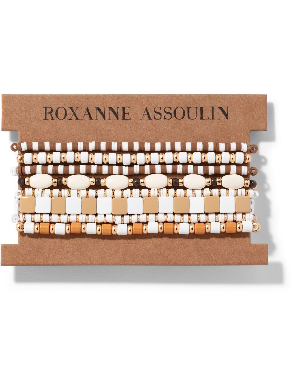 Roxanne Assoulin Color Therapy® White bracelet set von Roxanne Assoulin