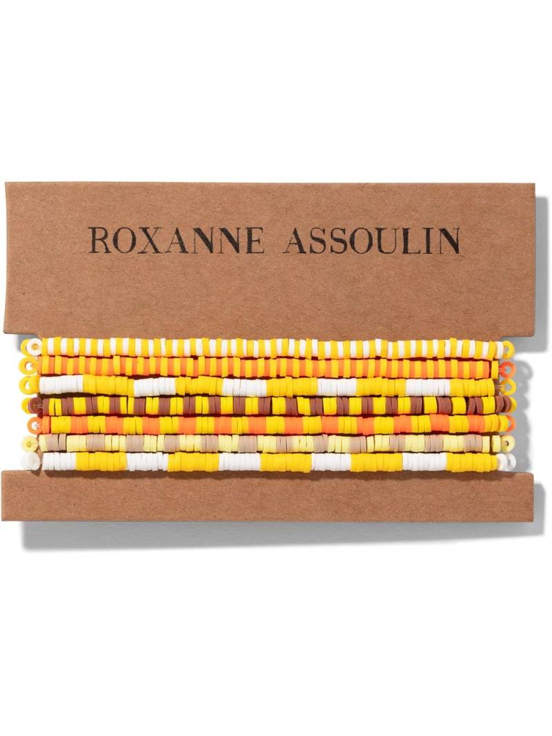 Roxanne Assoulin Color Therapy® Yellow bracelet set von Roxanne Assoulin