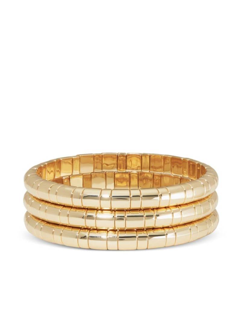 Roxanne Assoulin Rush three-piece bracelets - Gold von Roxanne Assoulin