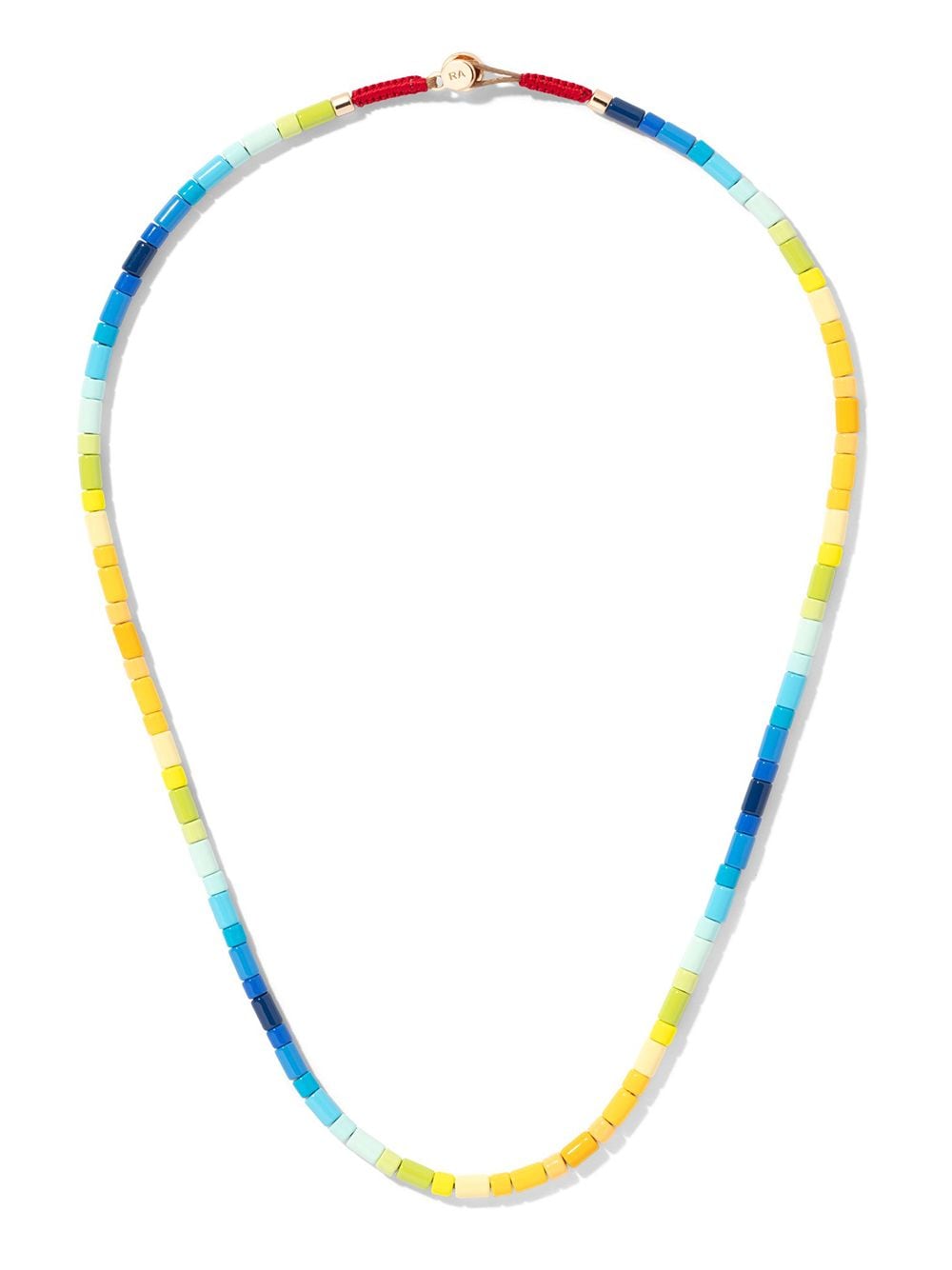 Roxanne Assoulin Surf's Up beaded necklace - Yellow von Roxanne Assoulin