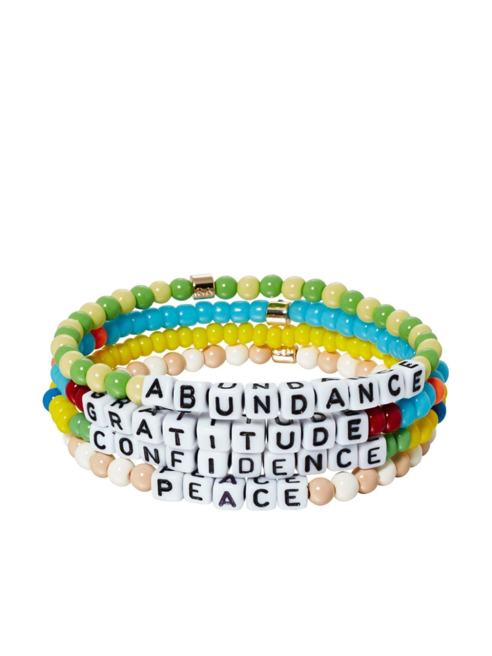 Roxanne Assoulin The Focus bracelet bunch - Green von Roxanne Assoulin