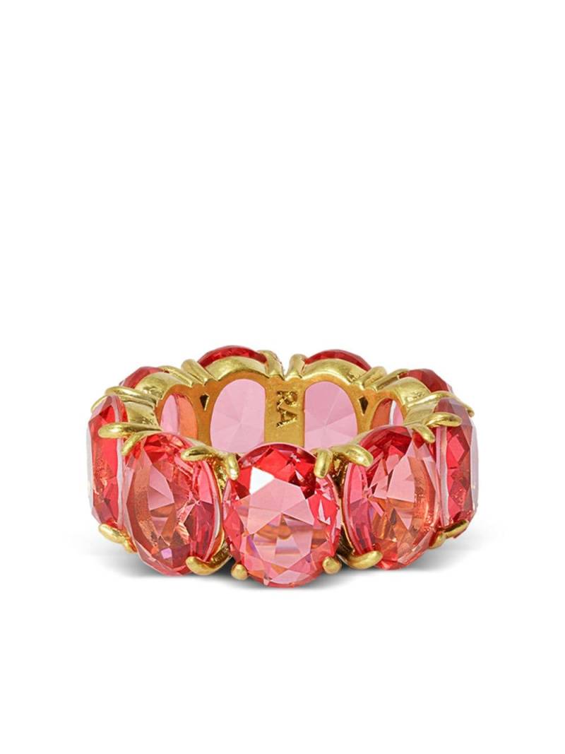 Roxanne Assoulin The Royals oval-cut ring - Gold von Roxanne Assoulin