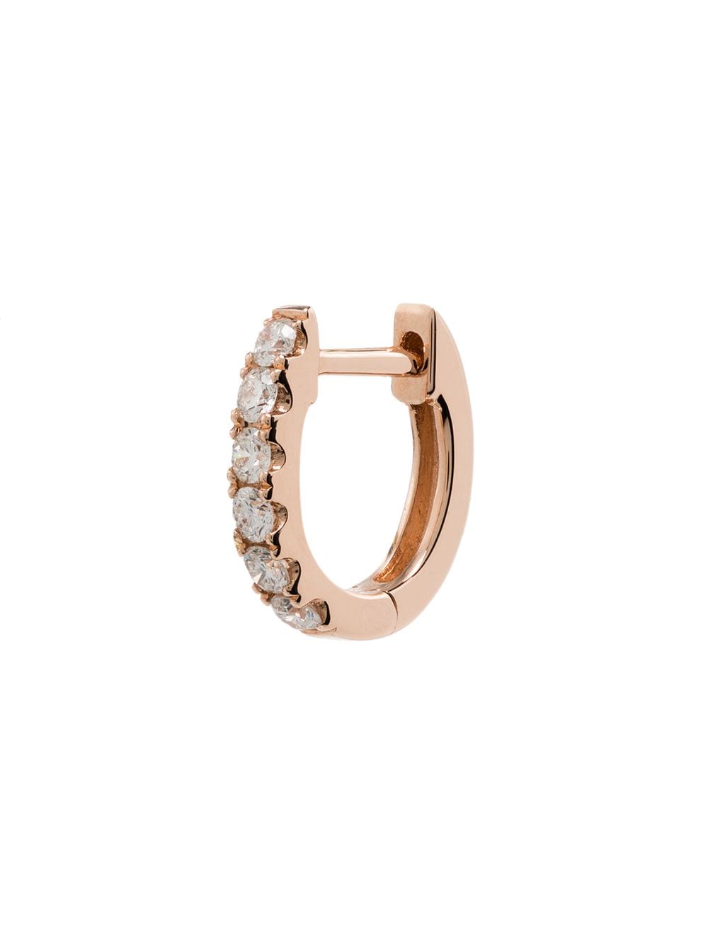 Roxanne First 14kt rose gold huggie hoop earring von Roxanne First