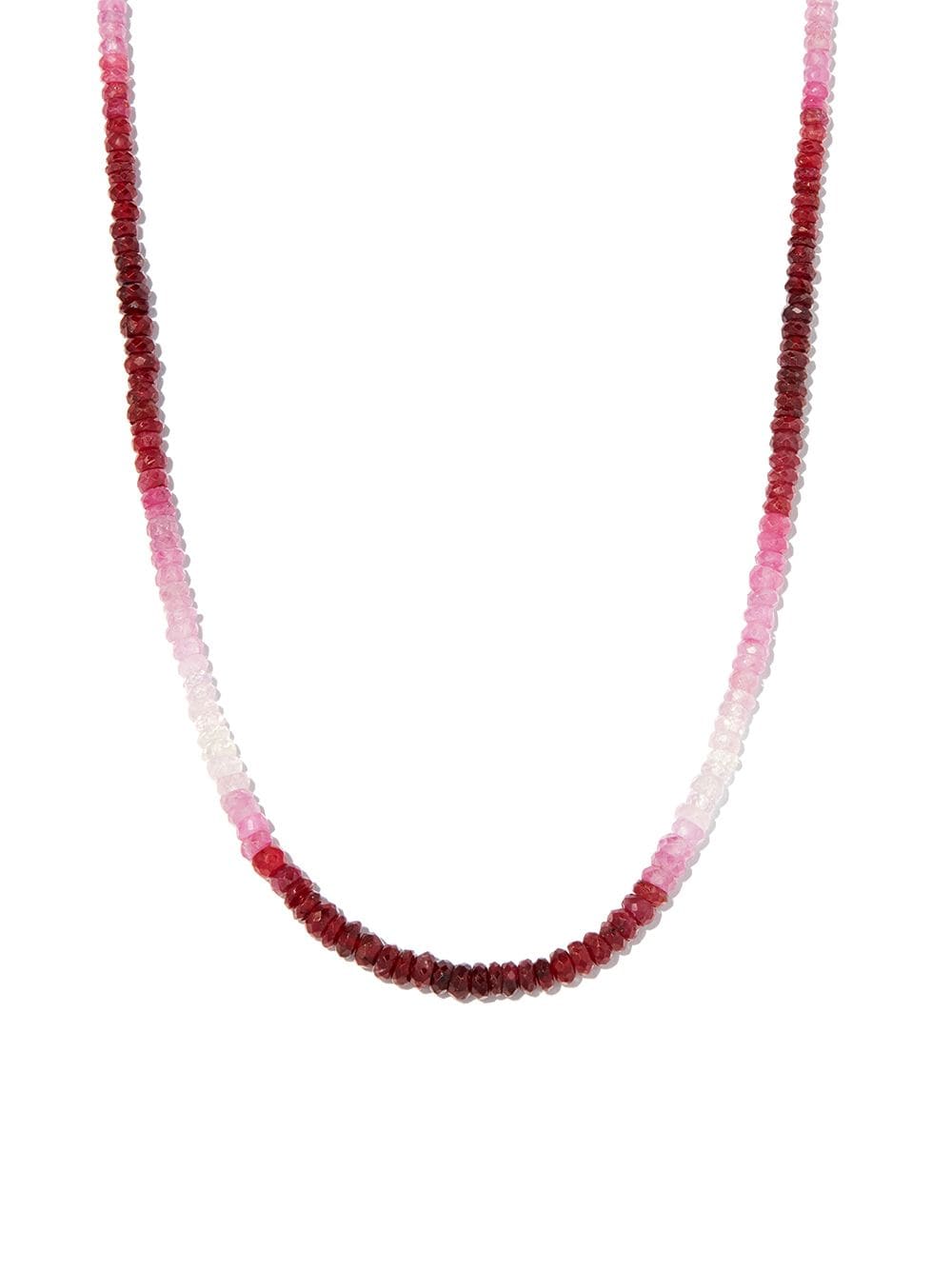 Roxanne First 14kt yellow gold Rocky ruby necklace von Roxanne First