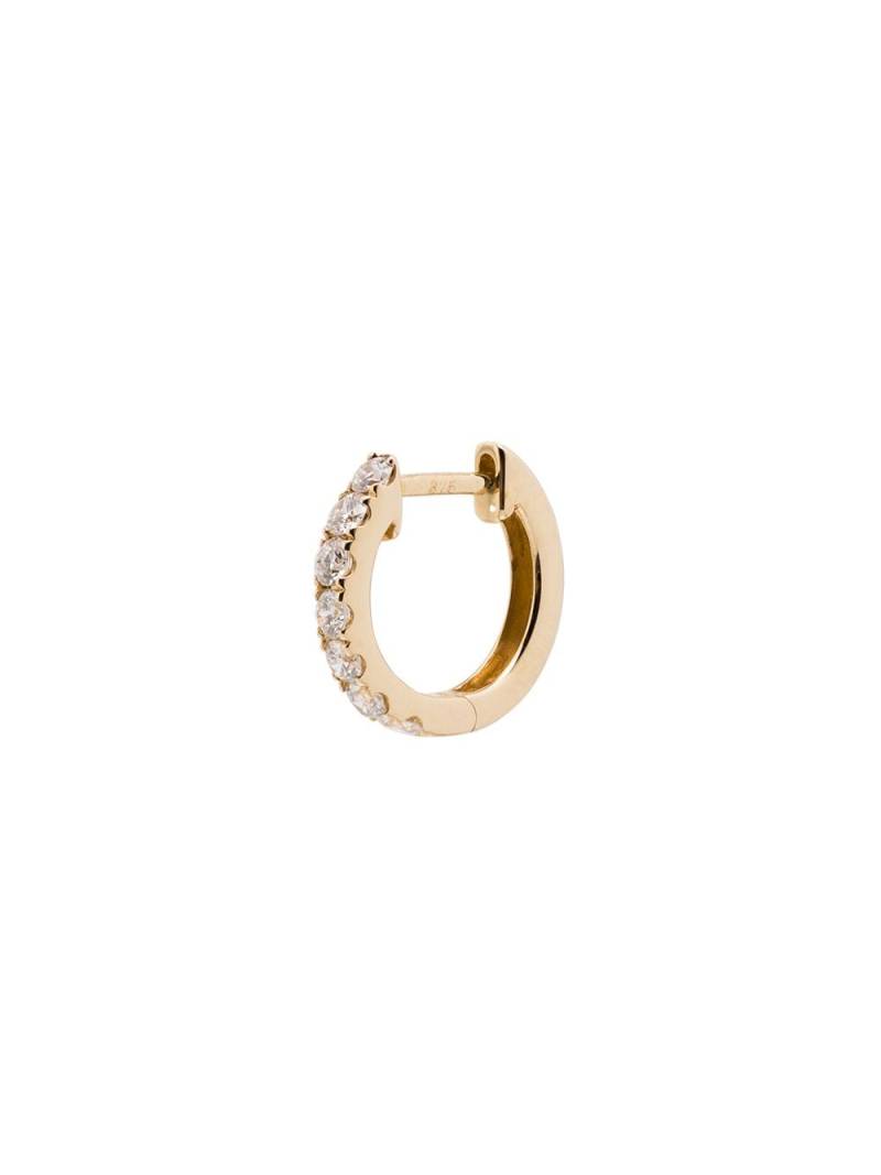 Roxanne First 14kt yellow gold medium chubby hoop earring von Roxanne First