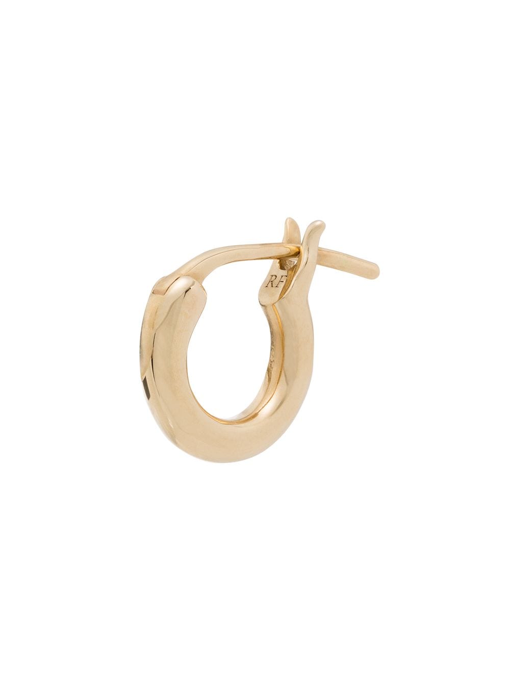 Roxanne First 14kt yellow gold single huggie earring von Roxanne First