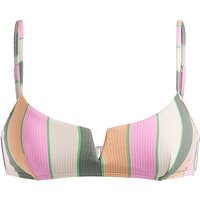 ROXY Damen Bikinioberteil Vista Stripe bunt | S von Roxy