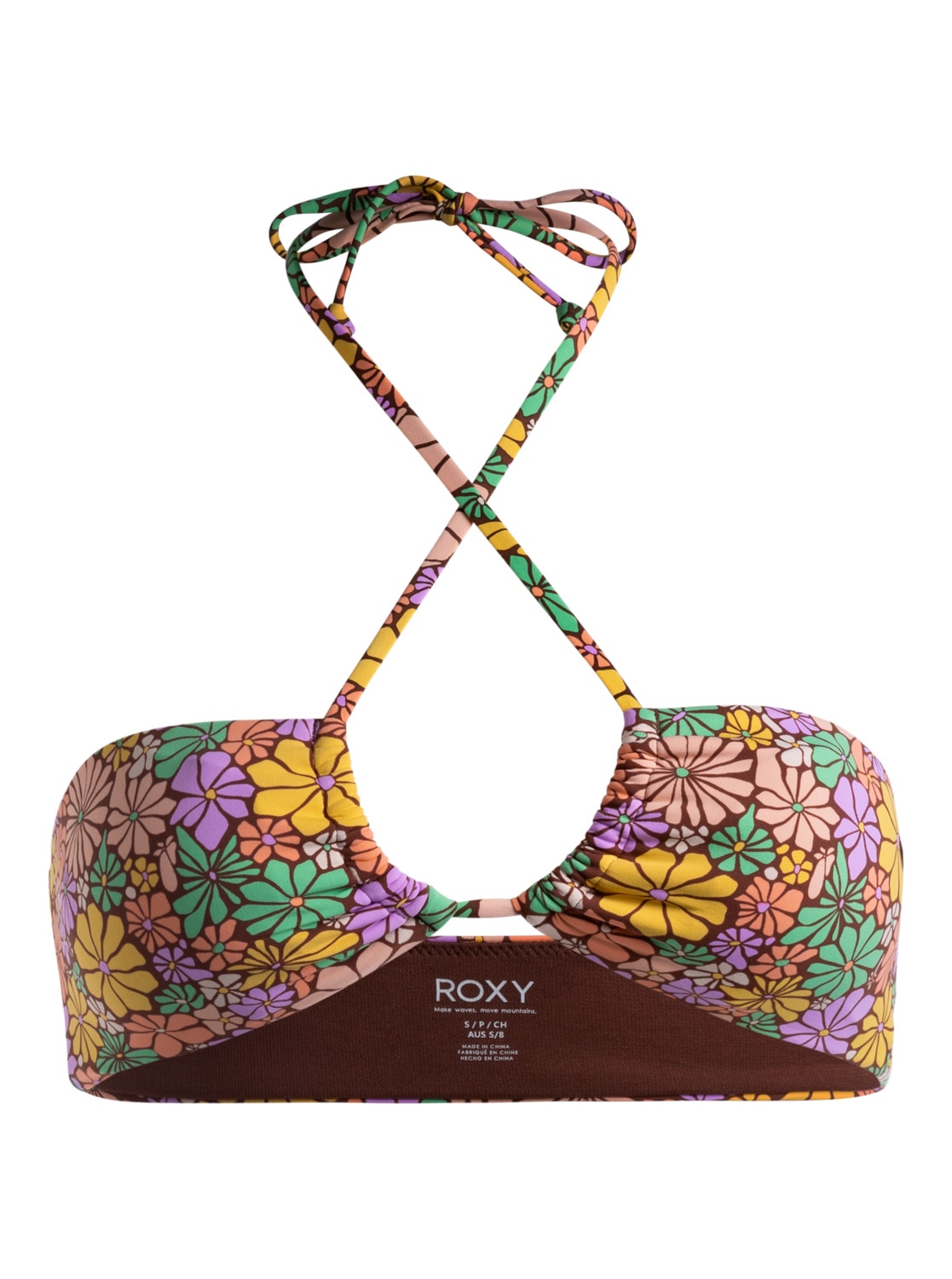 Roxy Bandeau-Bikini-Top »All About Sol« Roxy Bandeau-Bikini-Top »All About Sol« von Roxy