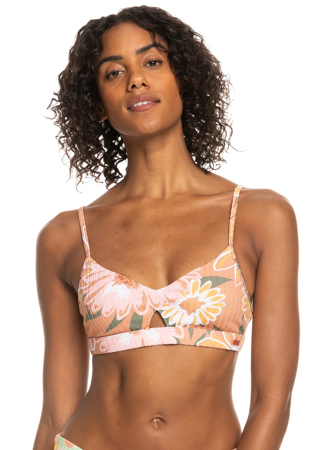 Roxy Bandeau-Bikini-Top »ROXY Love The Cross Step« von Roxy