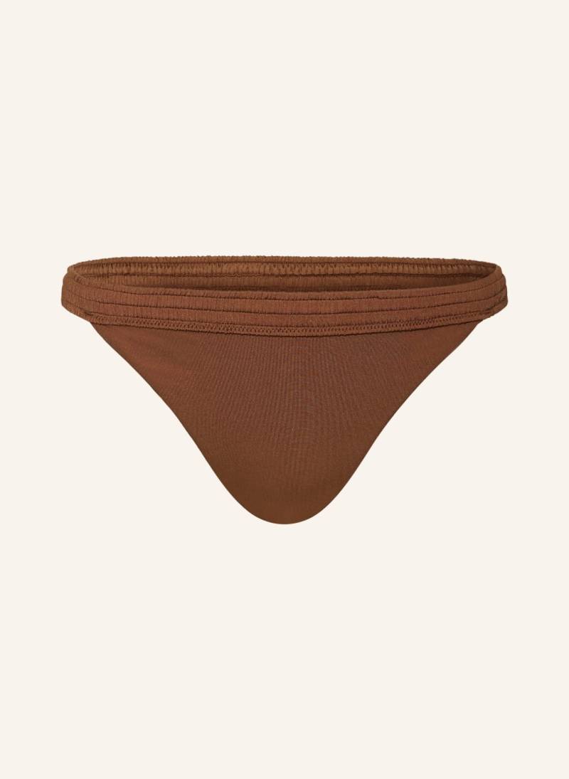 Roxy Basic-Bikini-Hose Silky Island braun von Roxy