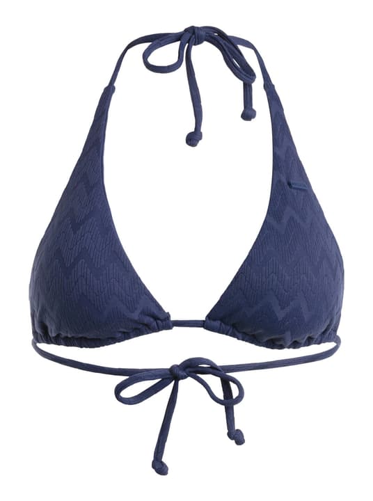 Roxy Current Coolness Elongated TRI Bikini Oberteil dunkelblau von Roxy