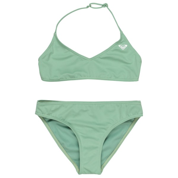 Roxy - Girl's Solid Active Triangle Bra Set - Bikini Gr 10 Years grün/türkis Roxy - Girl's Solid Active Triangle Bra Set - Bikini Gr 10 Years grün/türkis von Roxy