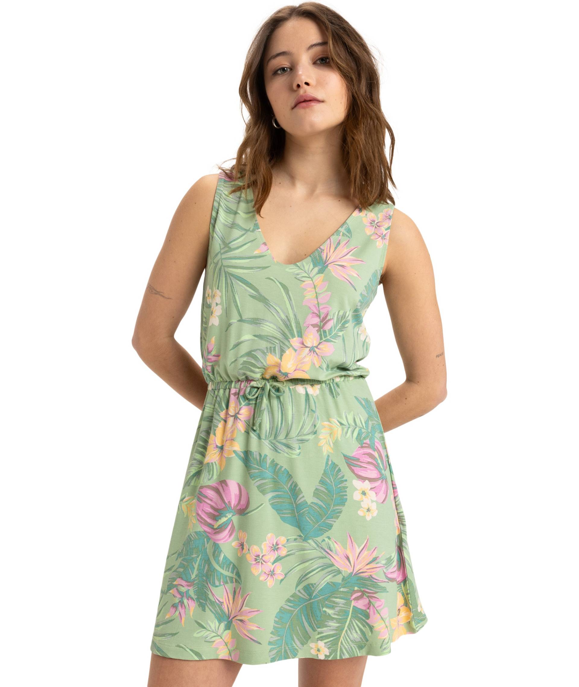 Roxy Jerseykleid »LOW TIDES DRESHORT SLEEVE PRINTED« Roxy Jerseykleid »LOW TIDES DRESHORT SLEEVE PRINTED« von Roxy