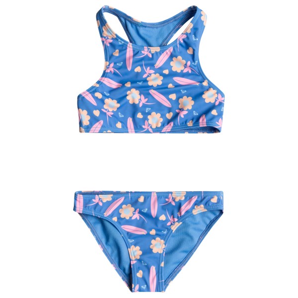 Roxy - Kid's Lorem Crop Top Set - Bikini Gr 4 Years blau von Roxy