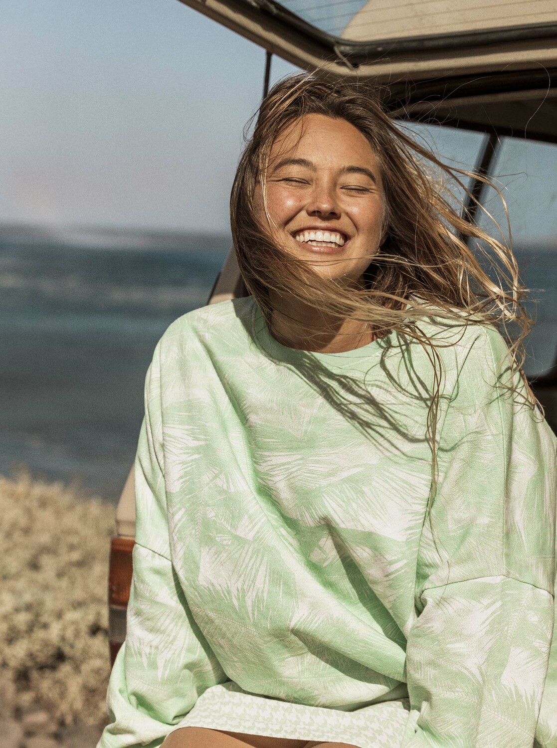 Roxy Sweatshirt »Bright Sunshine« Roxy Sweatshirt »Bright Sunshine« von Roxy