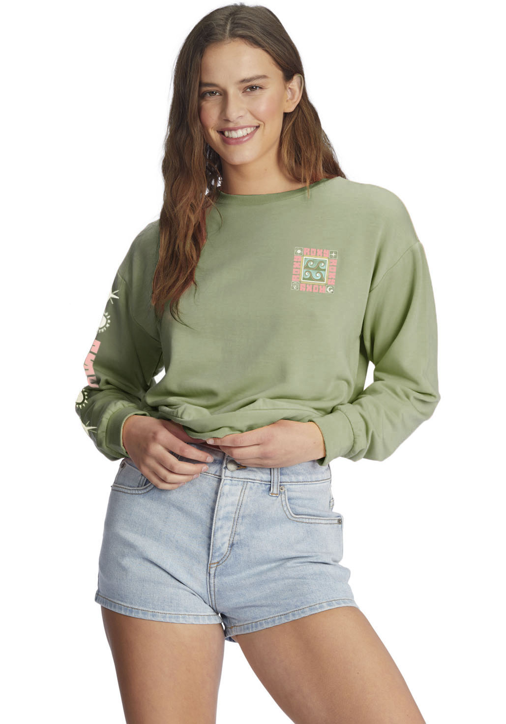 Roxy Sweatshirt »EAST SIDE MIDWEIGHT LS« Roxy Sweatshirt »EAST SIDE MIDWEIGHT LS« von Roxy