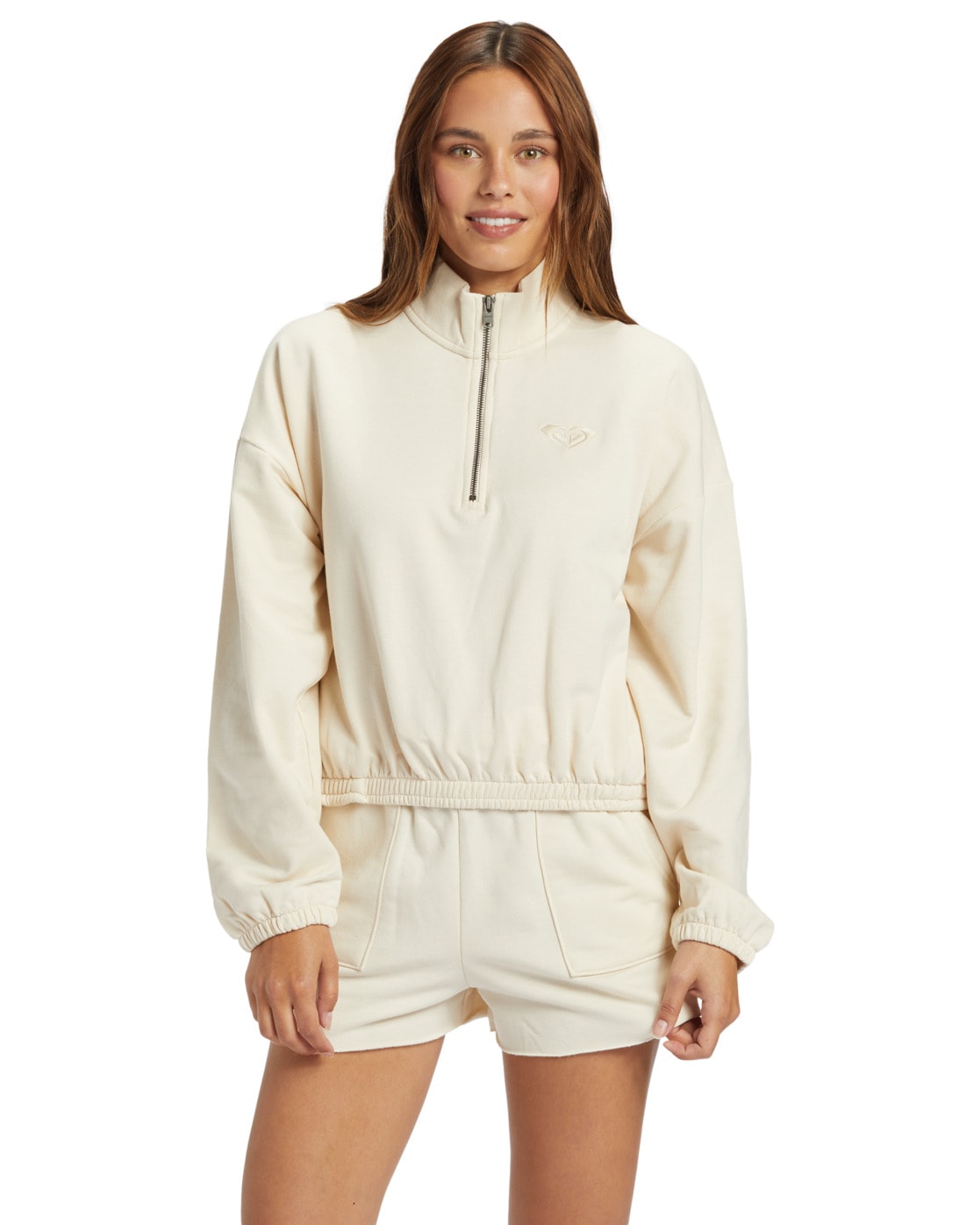 Roxy Sweatshirt »Half Zip Hike Quilted« Roxy Sweatshirt »Half Zip Hike Quilted« von Roxy