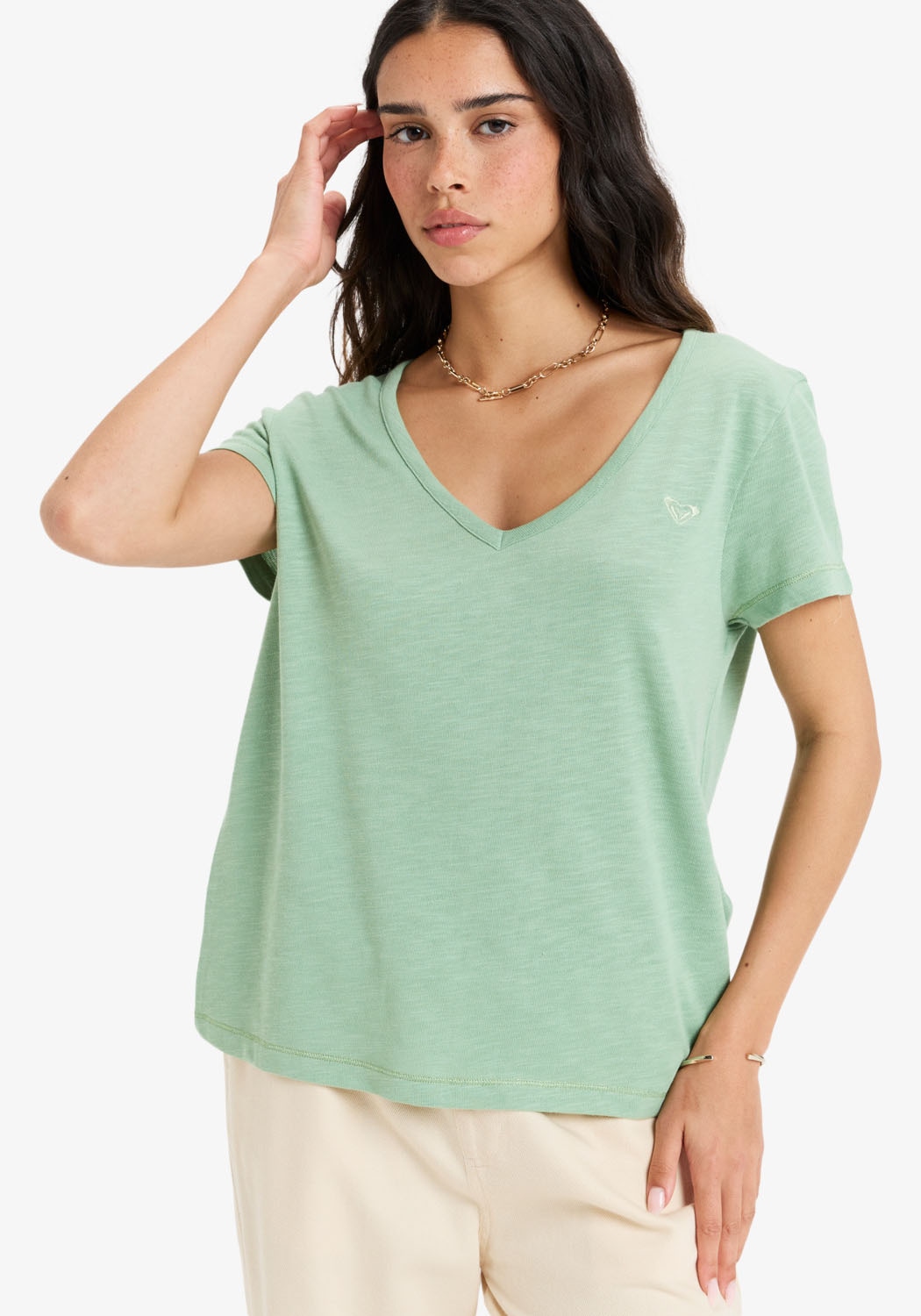 Roxy T-Shirt »IS FLOWING TOP V« Roxy T-Shirt »IS FLOWING TOP V« von Roxy