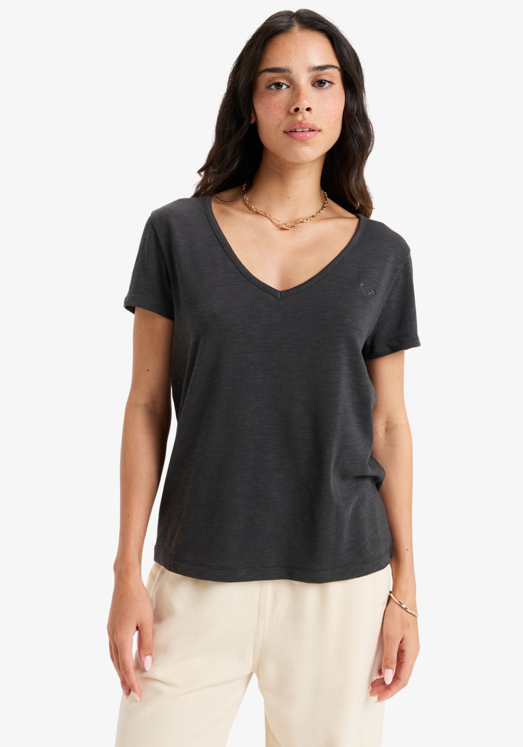 Roxy T-Shirt »IS FLOWING TOP V« Roxy T-Shirt »IS FLOWING TOP V« von Roxy