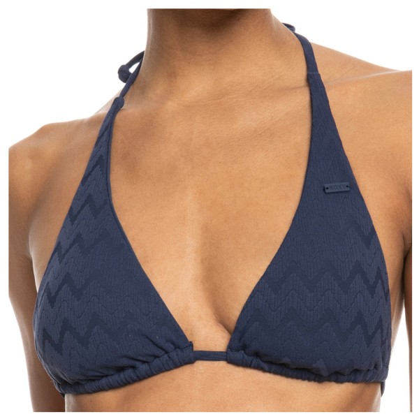 Roxy - Women's Current Coolness Elongated Tri - Bikini-Top Gr S blau von Roxy