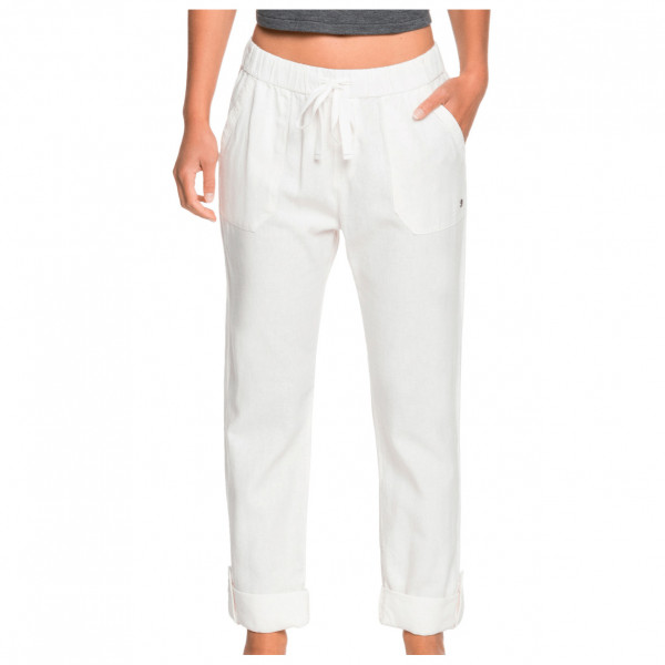 Roxy - Women's On The Seashore Linen Cargo Trousers - Freizeithose Gr XS weiß von Roxy