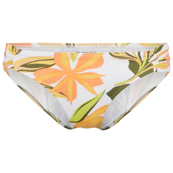 Roxy - Women's Printed Beach Classics Moderate - Bikini-Bottom Gr S;XL;XS weiß von Roxy