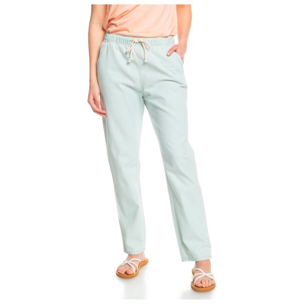 Roxy - Women's Slow Swell Beachy Denim Pant - Freizeithose Gr L;M;S;XL;XS;XXL grau von Roxy