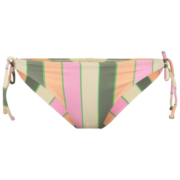 Roxy - Women's Vista Stripe Tie Side Cheeky - Bikini-Bottom Gr L bunt von Roxy