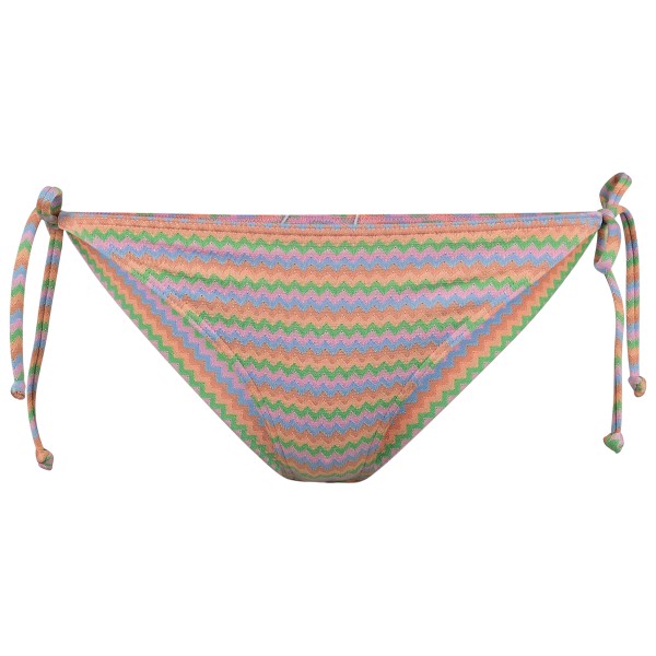 Roxy - Women's Wavy Stripe Cheeky Tie Side - Bikini-Bottom Gr XXL orange von Roxy