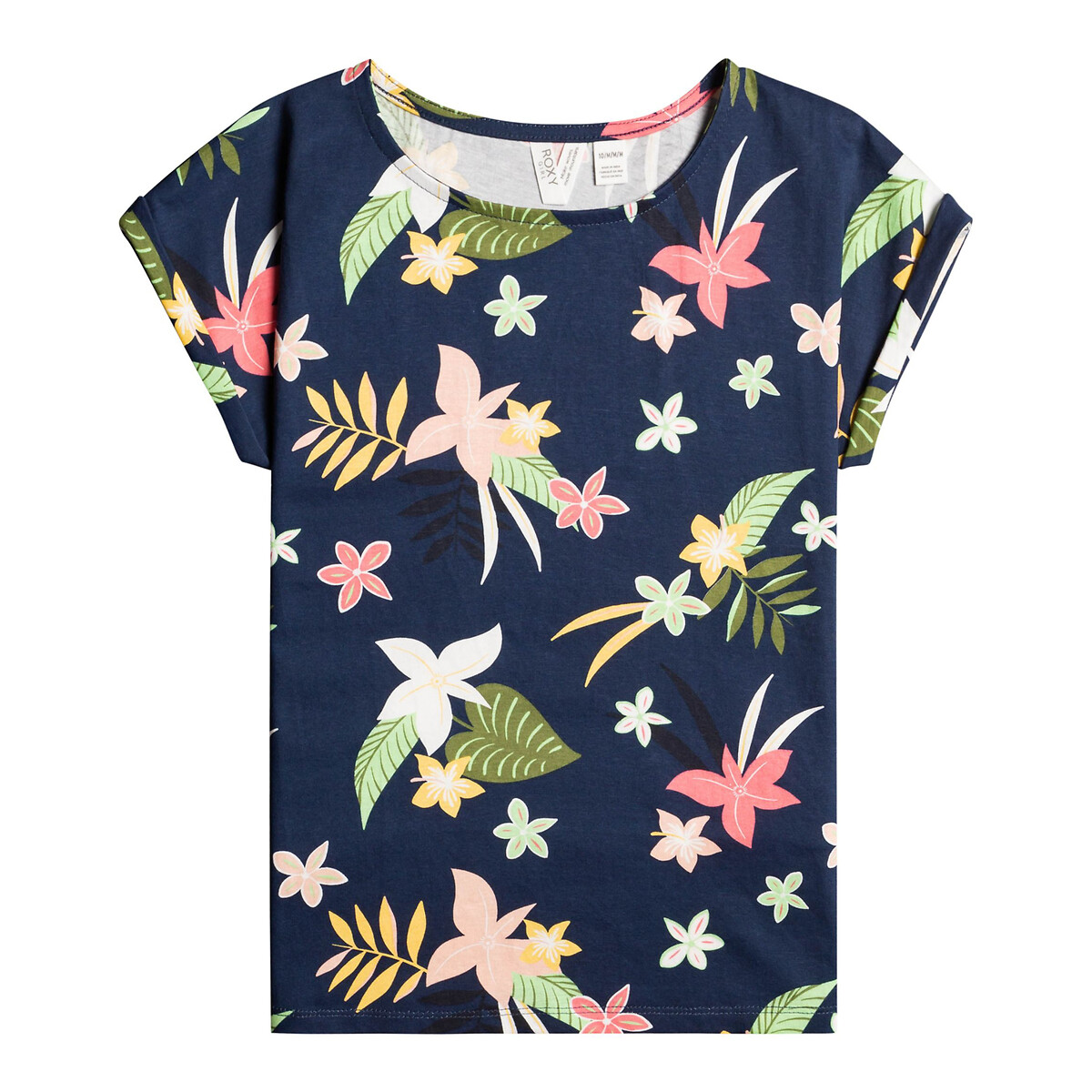 T-Shirt mit kurzen Ärmeln, Blumenmuster von Roxy