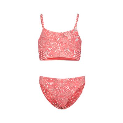 Vacay For Life Crop Mädchen Bikini von Roxy