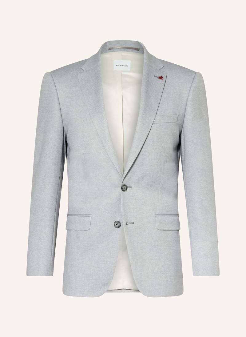 Roy Robson Anzugsakko Slim Fit Aus Jersey grau von Roy Robson
