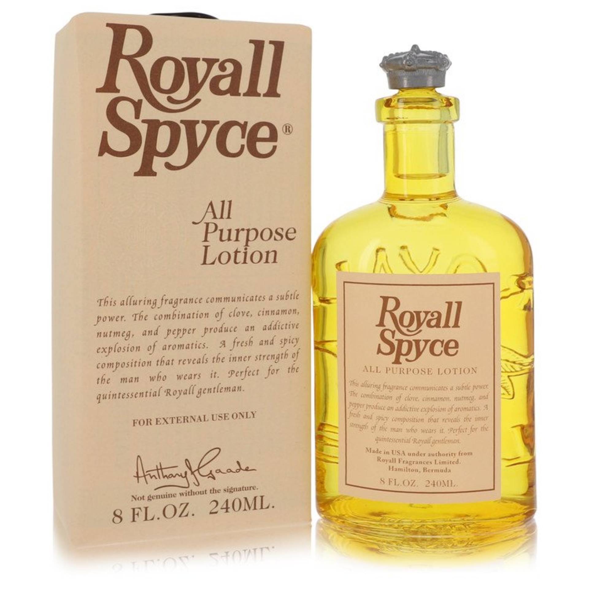 Royall Fragrances ROYALL SPYCE All Purpose Lotion / Cologne 240 ml von Royall Fragrances