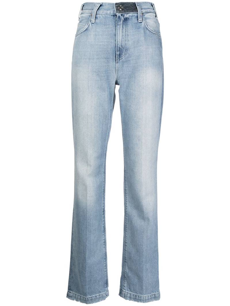 RTA faded straight-leg jeans - Blue von RTA