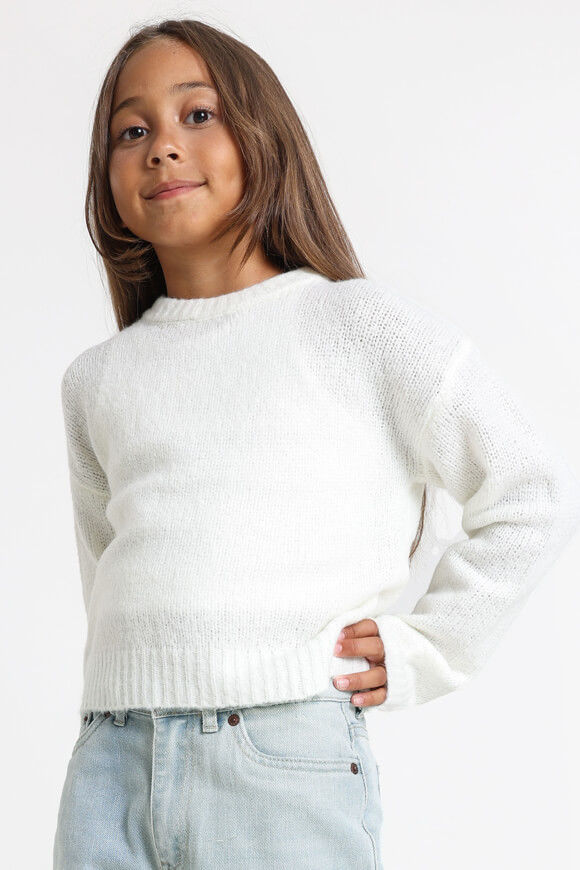 Ruby Girls Crop Feinstrickpullover | Offwhite | Mädchen  | 10 von Ruby Girls