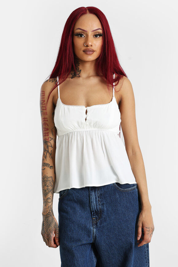 Ruby Crop Trägertop | Ecru | Damen | L Ruby Crop Trägertop | Ecru | Damen | L von Ruby