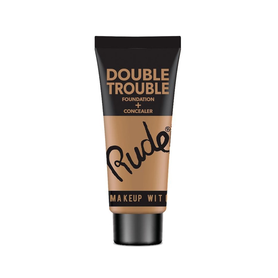 Rude Cosmetics Rude Cosmetics Double Trouble + Concealer foundation 30.0 ml Rude Cosmetics Rude Cosmetics Double Trouble + Concealer foundation 30.0 ml von Rude Cosmetics