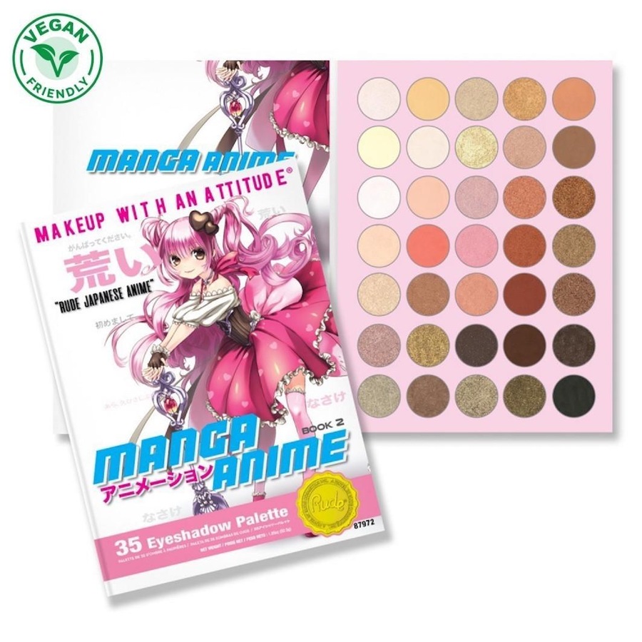 Rude Cosmetics  Rude Cosmetics Manga Anime Eyeshadow Palette lidschatten 52.5 g von Rude Cosmetics