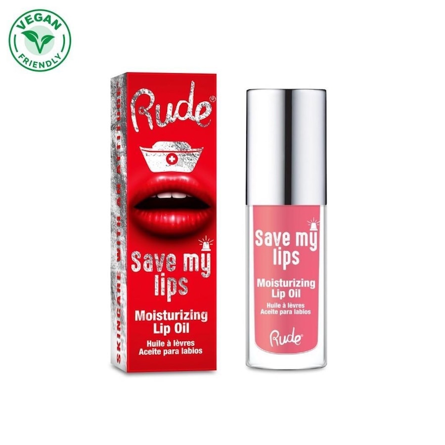 Rude Cosmetics  Rude Cosmetics Save My Lips Moisturizing Lip Oil lippenpflege 4.0 g von Rude Cosmetics