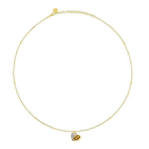 Choker Halskette Damen Gold 38.5CM