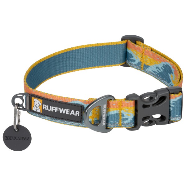 Ruffwear - Crag Collar - Hundehalsband Gr 28-36 cm rising wave von Ruffwear