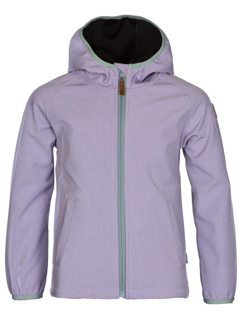 Kinder Soft Shell Jacke Avan Mädchen Violett 128 von Rukka