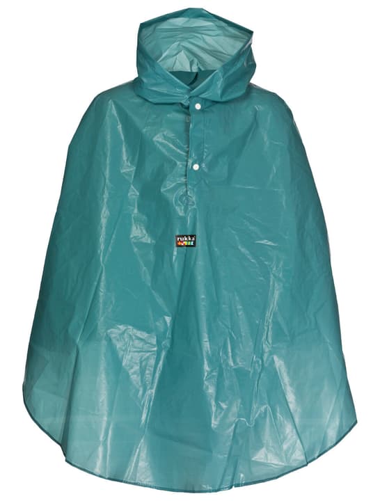 Rukka 002.04997.0687 Regenponcho petrol von Rukka