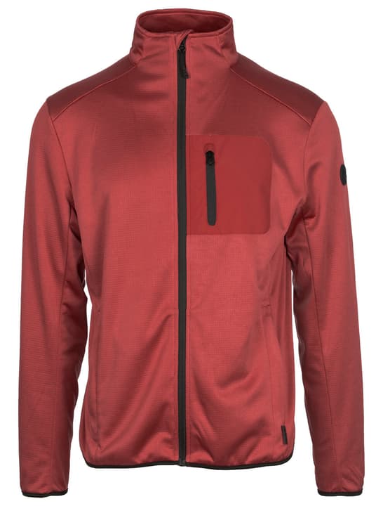 Rukka Abel Fleecejacke dunkelrot von Rukka