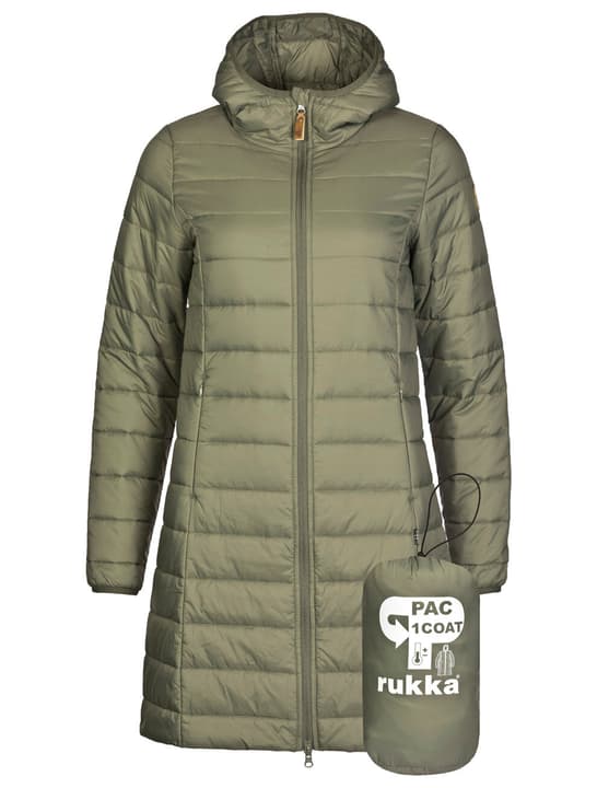 Rukka Pac Coat Mantel khaki von Rukka