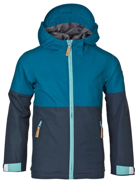 Rukka Puck Regenjacke petrol von Rukka