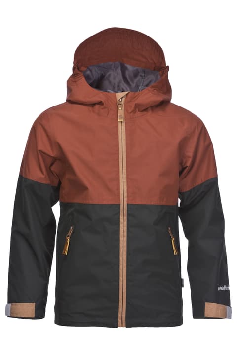 Rukka Puck Regenjacke rost von Rukka