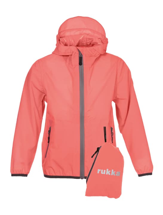 Rukka Shelter Regenjacke pink von Rukka