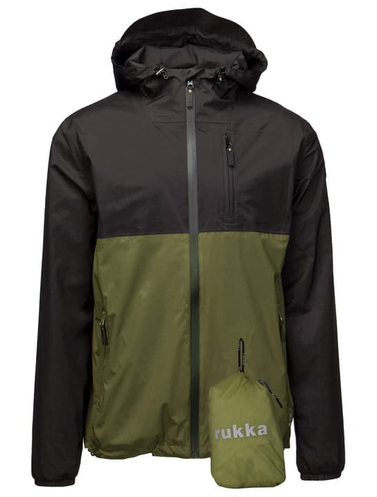 Rukka Shield Regenjacke schwarz von Rukka