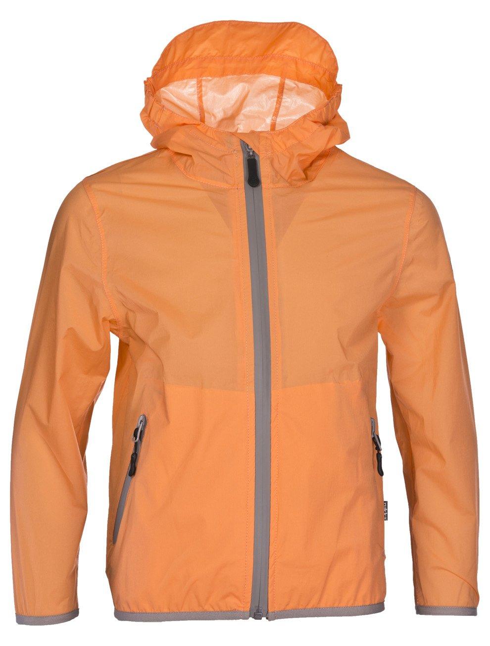 Kinder Regenjacke Shelter Nectarine Jungen Orange 116 von Rukka